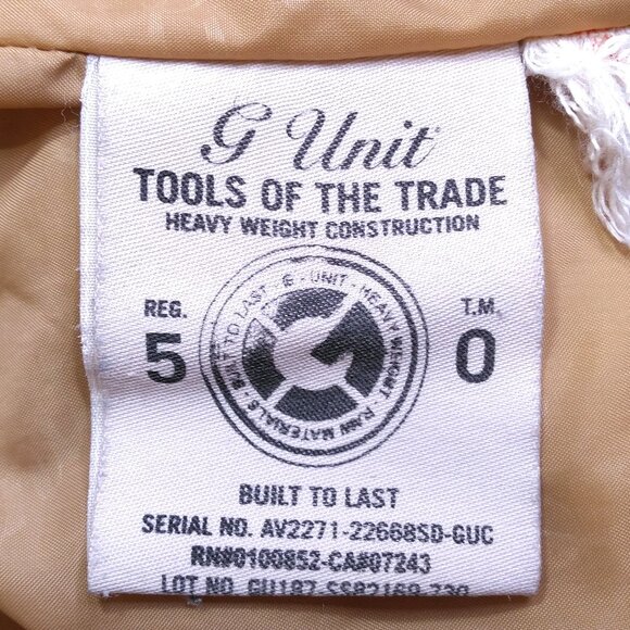 G UNIT Vintage Jacket Goose Puffer 3XL Fur Hood XXXL 50 Cent EMINEM Vtg 00s RARE - Picture 4 of 15